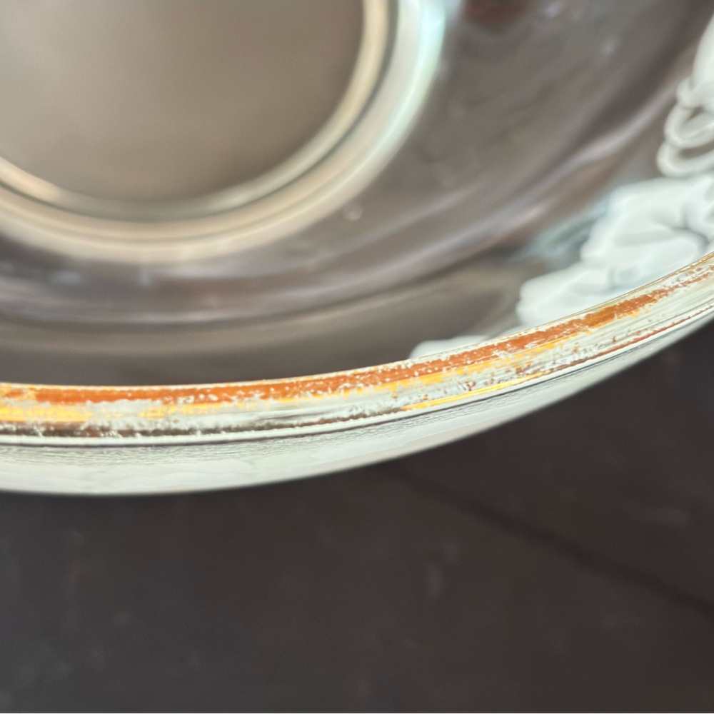 Vintage Anchor Hocking Maple Leaf  Glass Punch Bowl Set - Picture 14 of 16